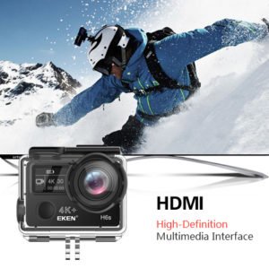 EKEN Action Cam H6s, Ultra HD 4K, 14MP, WiFi, EIS, Waterproof, Silver | Εικόνα & Ήχος | elabstore.gr