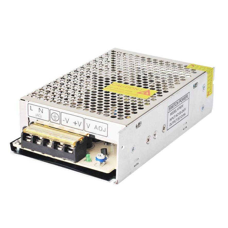 POWERTECH τροφοδοτικό HT-60W, 12V 5A 60W, μη αδιάβροχο | eLabstore.gr POWERTECH τροφοδοτικό HT-60W, 12V 5A 60W, μη αδιάβροχο | Κλειστό Κύκλωμα CCTV | elabstore.gr