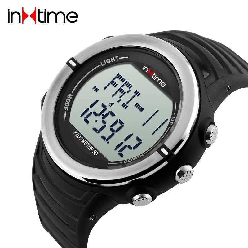 INTIME Ρολόι χειρός Hard-01, Pedometer, Παλμοί καρδιάς, Θερμίδες, ασημί | eLabstore.gr INTIME Ρολόι χειρός Hard-01, Pedometer, Παλμοί καρδιάς, Θερμίδες, ασημί | Οικιακές & Προσωπικές Συσκευές | elabstore.gr