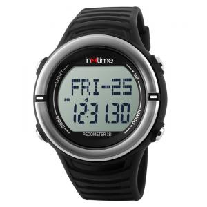 INTIME Ρολόι χειρός Hard-01, Pedometer, Παλμοί καρδιάς, Θερμίδες, ασημί | Οικιακές & Προσωπικές Συσκευές | elabstore.gr