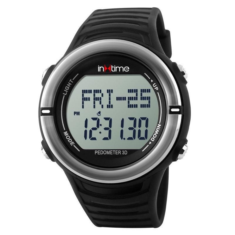 INTIME Ρολόι χειρός Hard-01, Pedometer, Παλμοί καρδιάς, Θερμίδες, ασημί | eLabstore.gr INTIME Ρολόι χειρός Hard-01, Pedometer, Παλμοί καρδιάς, Θερμίδες, ασημί | Οικιακές & Προσωπικές Συσκευές | elabstore.gr