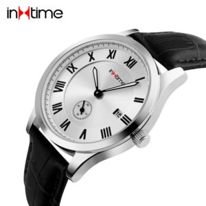 INTIME Ρολόι χειρός Casual-01, Quartz, Stainless Steel, ασημί | Οικιακές & Προσωπικές Συσκευές | elabstore.gr