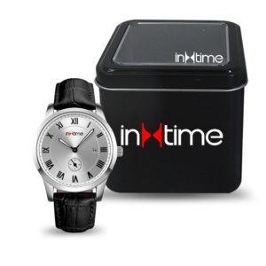 INTIME Ρολόι χειρός Casual-01, Quartz, Stainless Steel, ασημί | Οικιακές & Προσωπικές Συσκευές | elabstore.gr