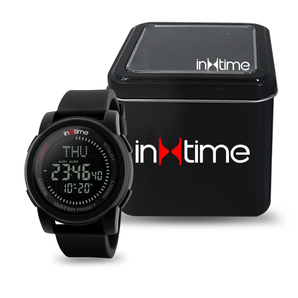 INTIME Ρολόι χειρός Comp-01, πυξίδα, World time, El φωτισμός, μαύρο | eLabstore.gr INTIME Ρολόι χειρός Comp-01, πυξίδα, World time, El φωτισμός, μαύρο | Οικιακές & Προσωπικές Συσκευές | elabstore.gr