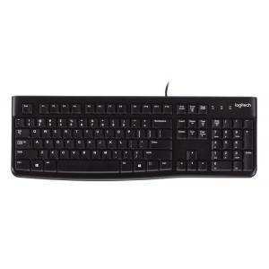 LOGITECH Ενσύρματο πληκτρολόγιο K120, USB, 1.5m, μαύρο | Συνοδευτικά PC | elabstore.gr