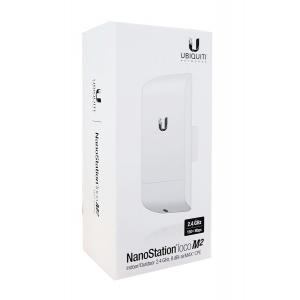 UBIQUITI LocoM2 NanoStation, outdoor, 2.4GHz MIMO, 2x 8dBi, AirMAX | Δικτυακά | elabstore.gr