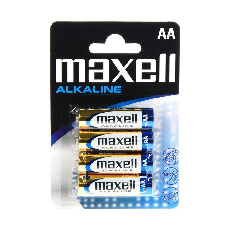 MAXELL Αλκαλικές μπαταρίες μεγέθους AA Συσκευασία μπλίστερ 4 τεμαχίων | eLabstore.gr MAXELL Αλκαλικές μπαταρίες μεγέθους AA Συσκευασία μπλίστερ 4 τεμαχίων | Μπαταρίες | elabstore.gr