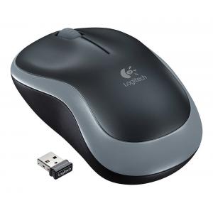 LOGITECH ασύρματο ποντίκι M185, 1000DPI, 3 πλήκτρα, μαύρο-γκρι | Συνοδευτικά PC | elabstore.gr