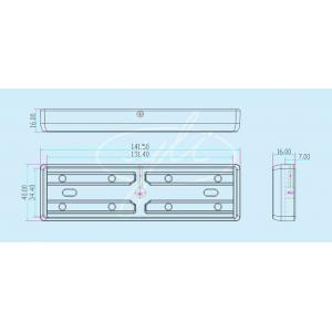YLI ELECTRONIC Στήριγμα πλάκας μαγνήτη τύπου I | eLabstore.gr YLI ELECTRONIC Στήριγμα πλάκας μαγνήτη τύπου I MBK-280I | Access Control | elabstore.gr