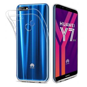 POWERTECH Θήκη Ultra Slim MOB-1199 για Huawei Y7 Prime 2018, διάφανη | Αξεσουάρ κινητών | elabstore.gr