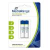 MEDIARANGE επαναφορτιζόμενη μπαταρία Micro AAA (HR03), 1000mAh, 2 τμχ | Μπαταρίες | elabstore.gr