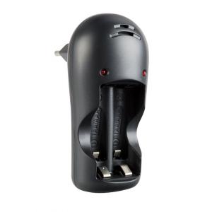 MEDIARANGE Plug-in φορτιστής για Ni-MH μπαταρίες, 2 slots, Black | Μπαταρίες | elabstore.gr