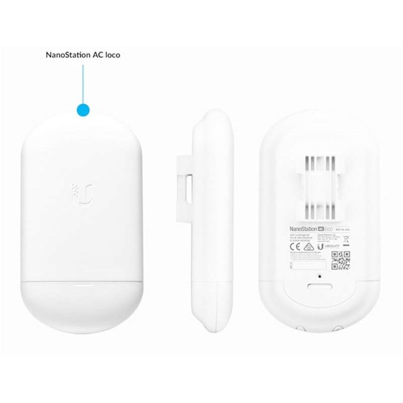 UBIQUITI airMAX NanoStation Loco 5AC, 5GHz, 450Mbps, λευκό | eLabstore.gr UBIQUITI airMAX NanoStation Loco 5AC, 5GHz, 450Mbps, λευκό | Δικτυακά | elabstore.gr
