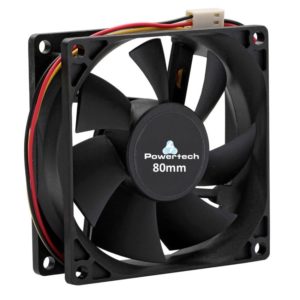 POWERTECH ανεμιστήρας PT-155, 80 x 80 x 25mm, 12V, 3pin & 4 βίδες | PC & Αναβάθμιση | elabstore.gr