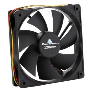 POWERTECH ανεμιστήρας PT-156, 120 x 120 x 25mm, 12V, 3pin & 4 βίδες | PC & Αναβάθμιση | elabstore.gr