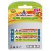 POWERTECH επαναφορτιζόμενη μπαταρία PT-159 1000mAh, AAΑ (R03), 2 τμχ | Μπαταρίες | elabstore.gr