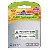 POWERTECH επαναφορτιζόμενη μπαταρία PT-351 2600mAh, AA (R6), 2 τμχ | Μπαταρίες | elabstore.gr