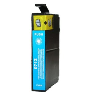 Συμβατο InkJet για Epson No 712, 13ml, Cyan | Inkjet Μελάνια | elabstore.gr