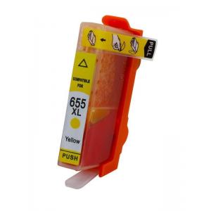 Συμβατό Inkjet για HP, 655, 14.6ml, Yellow | Inkjet Μελάνια | elabstore.gr