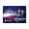 SADES Gaming Mouse Pad Lightning, Low Friction, Rubber base, 350 x 260mm | Συνοδευτικά PC | elabstore.gr
