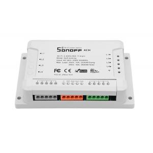 SONOFF Smart Διακόπτης WiFi 4CH R2, 4 θέσεων, 10A, WiFi, λευκό | Οικιακές & Προσωπικές Συσκευές | elabstore.gr