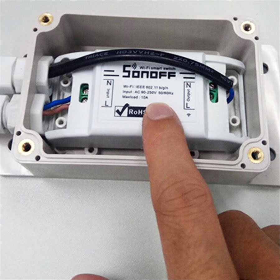SONOFF Αδιάβροχη θήκη IP66 με σύνδεσμο, για διακόπτη SONOFF | eLabstore.gr SONOFF Αδιάβροχη θήκη IP66 με σύνδεσμο, για διακόπτη SONOFF | Οικιακές & Προσωπικές Συσκευές | elabstore.gr