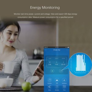 SONOFF Smart Διακόπτης παρακολούθησης ισχύος POW R2, Wi-Fi, 15A, λευκός | Οικιακές & Προσωπικές Συσκευές | elabstore.gr