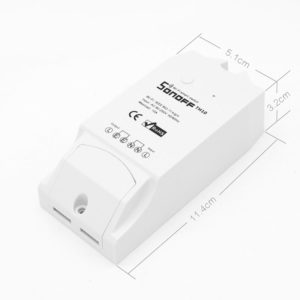 SONOFF Smart Διακόπτης TH10, υγρασίας - θερμοκρασίας, 10A, WiFi, λευκό | Οικιακές & Προσωπικές Συσκευές | elabstore.gr
