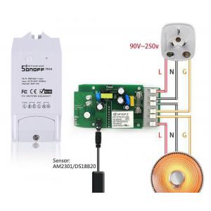 SONOFF Smart Διακόπτης TH16, υγρασίας - θερμοκρασίας, 16A, WiFi, λευκό | Οικιακές & Προσωπικές Συσκευές | elabstore.gr
