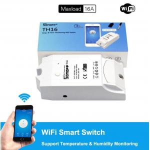 SONOFF Smart Διακόπτης TH16, υγρασίας - θερμοκρασίας, 16A, WiFi, λευκό | Οικιακές & Προσωπικές Συσκευές | elabstore.gr