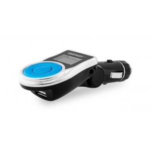 VOICE KRAFT FM Transmitter T-663C με LCD οθόνη, USB, SD, μαύρο | Εικόνα & Ήχος | elabstore.gr