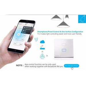 BROADLINK Έξυπνος Διακόπτης τοίχου TC2, Touch & Remote, Διπλός | Οικιακές & Προσωπικές Συσκευές | elabstore.gr
