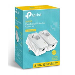 TP-LINK AV600 Powerline Starter Kit TL-PA4010PKIT, Passthrough, Ver. 4.0 | Δικτυακά | elabstore.gr