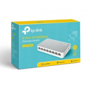 TP-LINK Desktop Switch TL-SF1008D, 8-port 10/100Mbps, Ver. 11 | Δικτυακά | elabstore.gr
