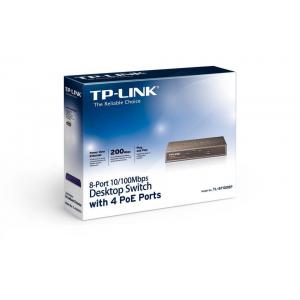 TP-LINK Desktop Switch TL-SF1008P 8 Θυρών, με 4-port POE, Ver. 5.0 | Δικτυακά | elabstore.gr