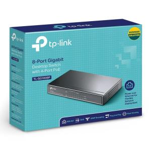 TP-LINK 8-Port Gigabit Desktop Switch TL-SG1008P, 4-Port PoE, Ver. 3.0 | Δικτυακά | elabstore.gr