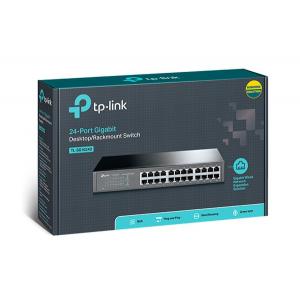 TP-LINK Desktop/Rackmount Switch TL-SG1024D 24 Θυρών, Ver. 6.1 | Δικτυακά | elabstore.gr