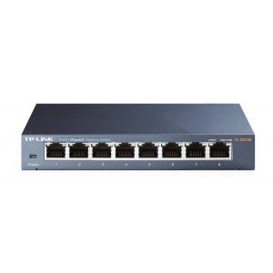 TP-LINK Desktop Switch TL-SG108 8 Θυρών, 10/100/1000Mbps, Ver. 4.0 | Δικτυακά | elabstore.gr