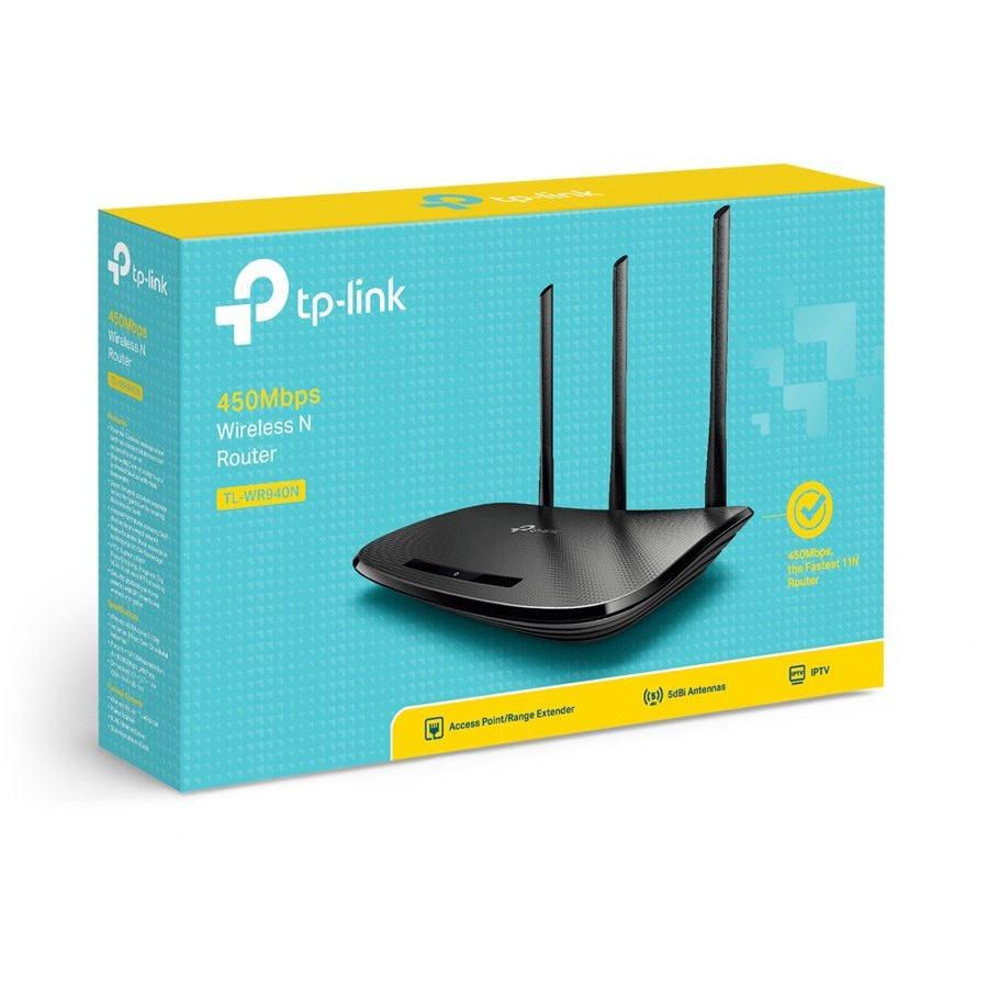 TP-LINK Ασύρματο N Router TL-WR940N, 450Mbps, Ver. 6.1 | eLabstore.gr TP-LINK Ασύρματο N Router TL-WR940N, 450Mbps, Ver. 6.0 | Δικτυακά | elabstore.gr