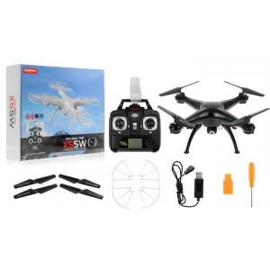 Syma X5SW Explorers 2 2.4GHz (WiFi FPV, 0.3MP camera, headless mode, range up to 30m) - Black | eLabstore.gr Drone Syma X5SW | elabstore.gr