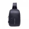 ARCTIC HUNTER Τσάντα Crossbody XB-00081-BK, USB, αδιάβροχη, μαύρη | Οικιακές & Προσωπικές Συσκευές | elabstore.gr