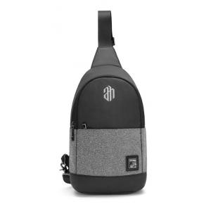 ARCTIC HUNTER τσάντα Crossbody XB00064-BK, αδιάβροχη, σκούρο γκρί | Οικιακές & Προσωπικές Συσκευές | elabstore.gr