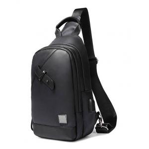 ARCTIC HUNTER Τσάντα Crossbody XB00089-BK, USB, αδιάβροχη, μαύρη | Οικιακές & Προσωπικές Συσκευές | elabstore.gr