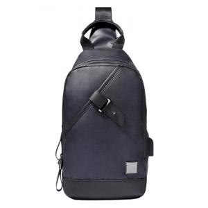 ARCTIC HUNTER Τσάντα Crossbody XB00089-BK, USB, αδιάβροχη, μαύρη | Οικιακές & Προσωπικές Συσκευές | elabstore.gr