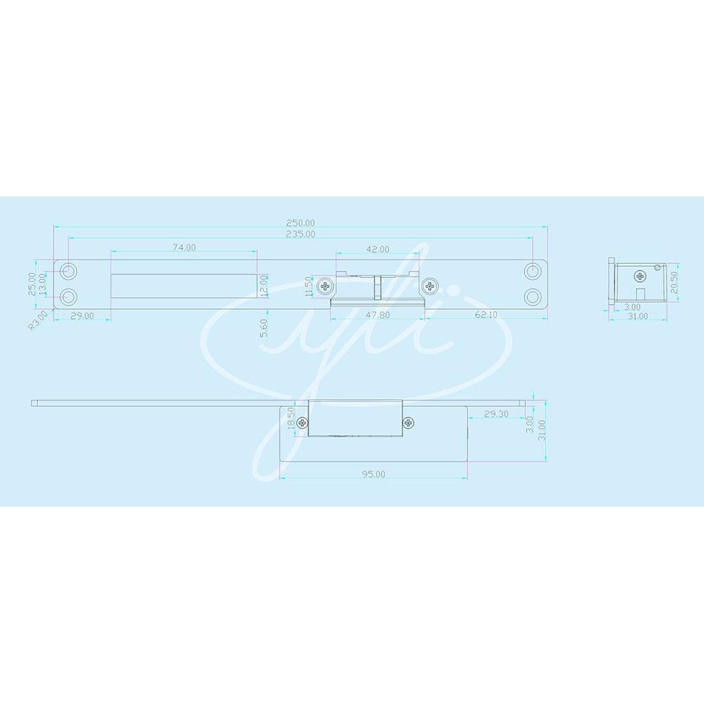 YLI ELECTRONIC Ηλεκτρικό κυπρί YS-132NO, 12V | eLabstore.gr YLI ELECTRONIC Ηλεκτρικό κυπρί YS-132NO, 12V | Access Control | elabstore.gr