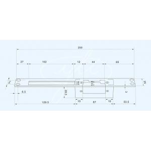 YLI ELECTRONIC Ηλεκτρικό κυπρί YS-134NOL, 12V ΝΟ | Access Control | elabstore.gr