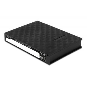 DELOCK θήκη προστασίας για HDD 2.5", μαύρη | Συνοδευτικά PC | elabstore.gr