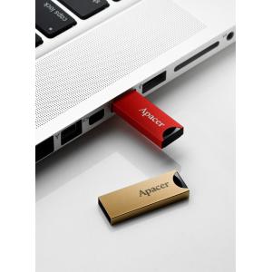 APACER USB Flash Drive AH133, USB 2.0, 32GB, Gold | Συνοδευτικά PC | elabstore.gr