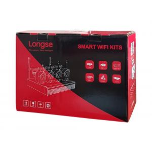 LONGSE WiFi Smart Kit CS200W, 2MP, 4 Cameras με 3 Sensors, TVI | Κλειστό Κύκλωμα CCTV | elabstore.gr