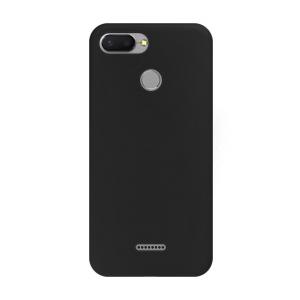 POWERTECH Θήκη Silicon Velvet MOB-1131 για Xiaomi Redmi 6, μαύρη | Αξεσουάρ κινητών | elabstore.gr